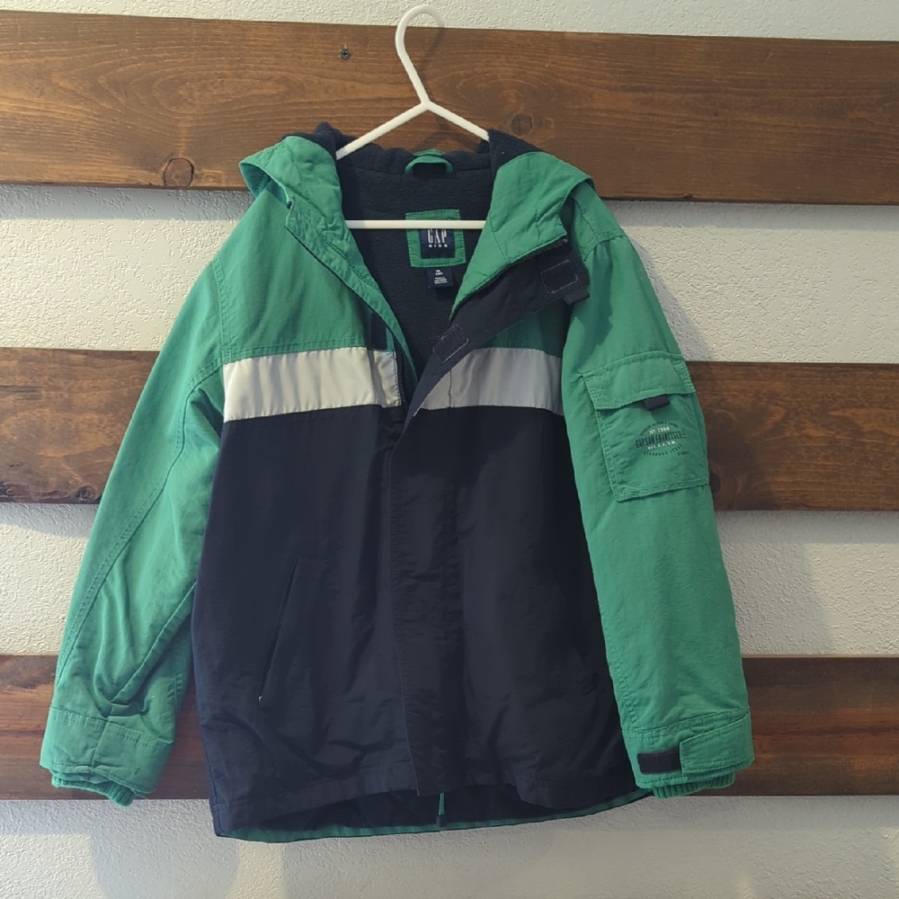 Green and Blue Kids Jacket
